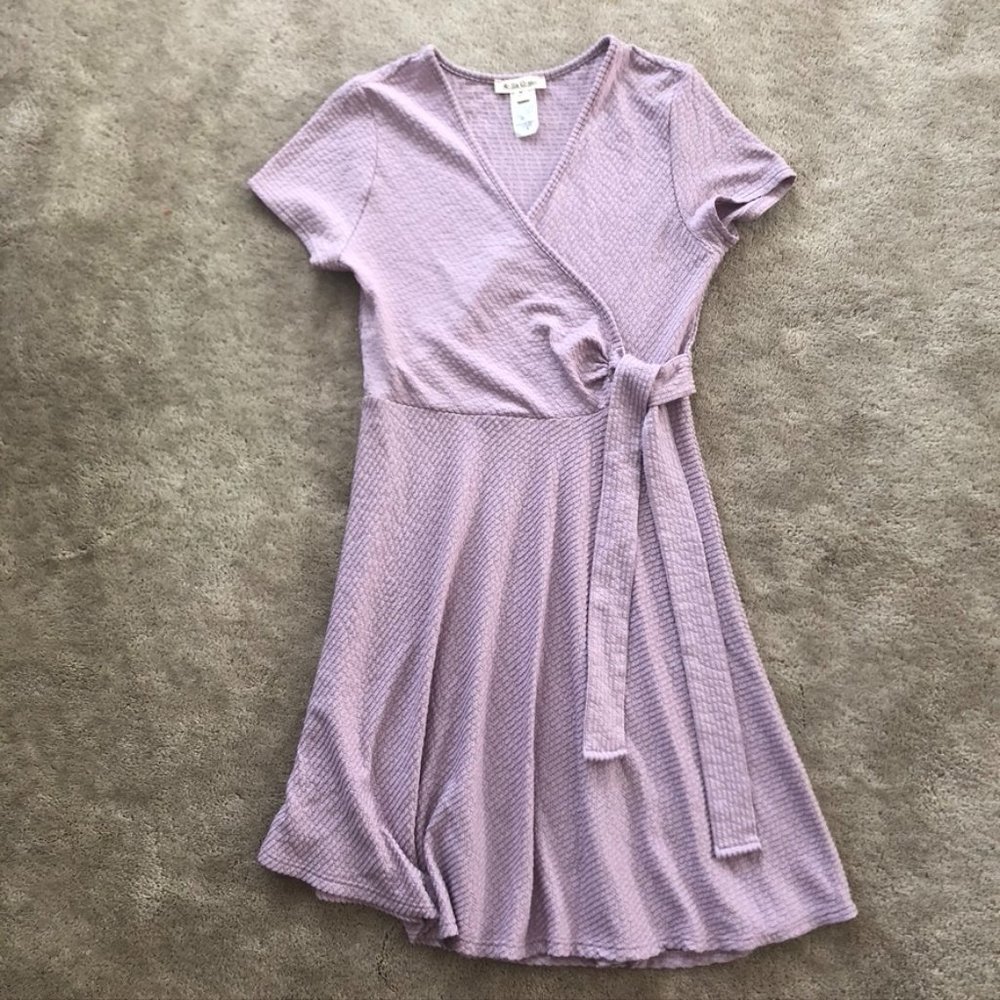 Rolla Coster Pastel Purple Midi Dress